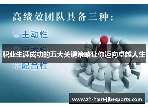 职业生涯成功的五大关键策略让你迈向卓越人生